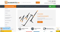 Desktop Screenshot of baumarkteu.at